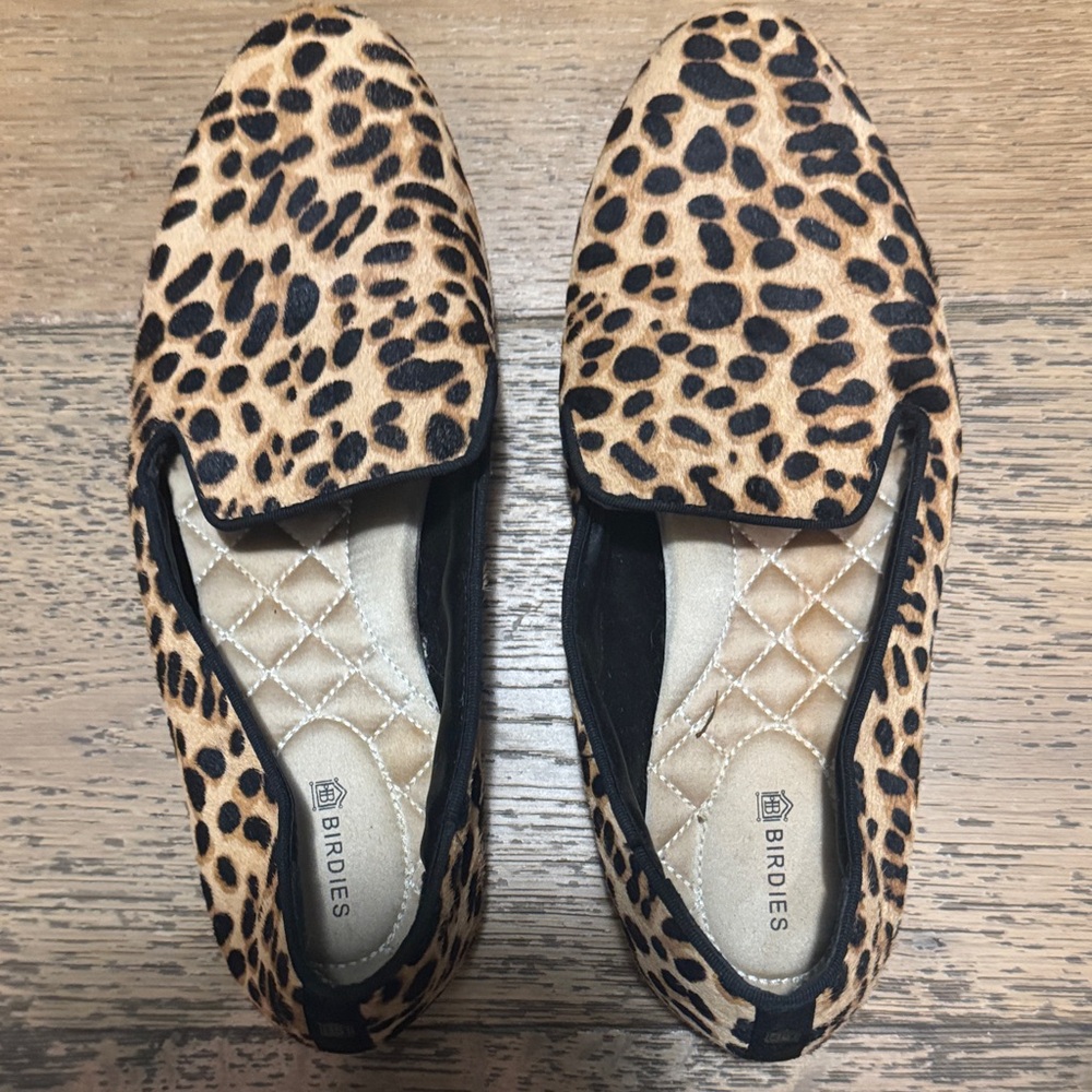 Birdies Leopard Print Women's Shoes size 8
